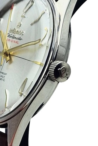Piękny Atlantic Worldmaster Original 17 Jewels - doskonały stan!