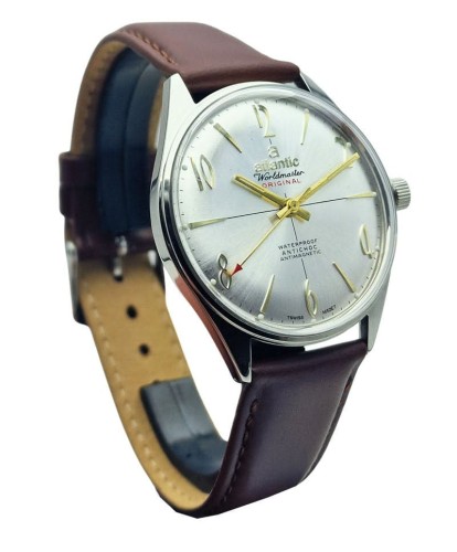 Piękny Atlantic Worldmaster Original 17 Jewels - doskonały stan!