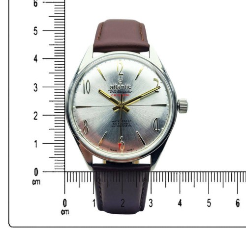 Piękny Atlantic Worldmaster Original 17 Jewels - doskonały stan!