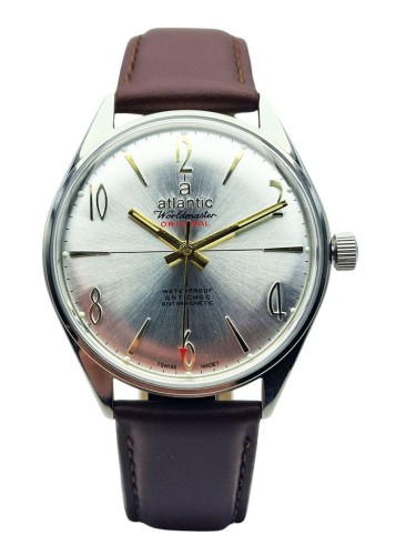 Piękny Atlantic Worldmaster Original 17 Jewels - doskonały stan!