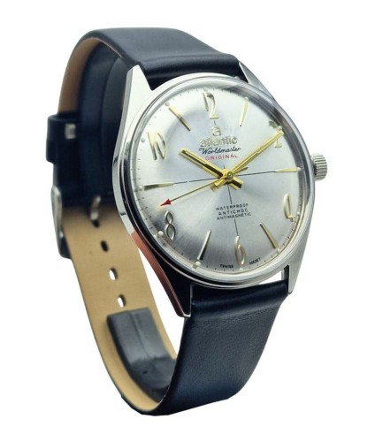 Atlantic Worldmaster Original 17 Jewels - perfekcyjny stan!