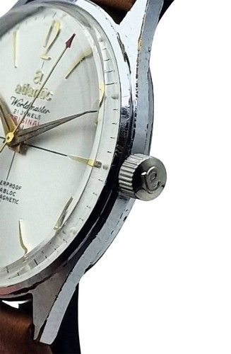 Atlantic Worldmaster Original 21 Jewels U6300 - dobry stan!