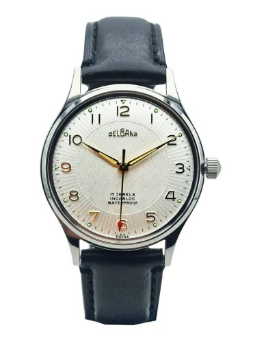 Piękna Delbana 17 Jewels F465 - Giloszowana tarcza!