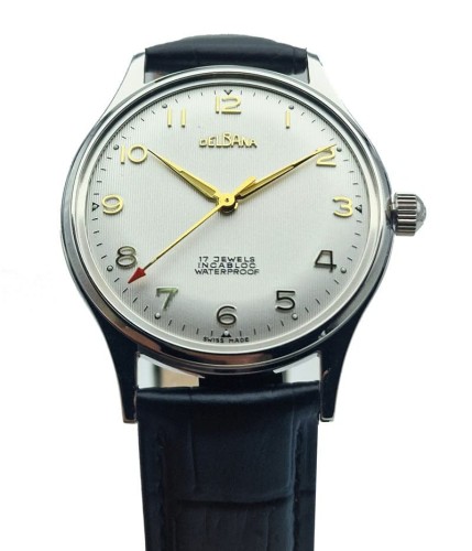 Piękna Delbana 17 Jewels F465 - Doskonały stan!