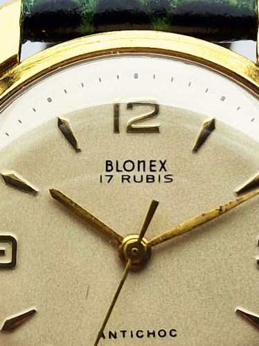 Pozłacane Blonex 17 Rubis - doskonay stan!