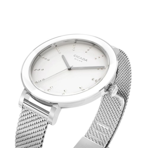 Zegarek CICADA VETRO GLASS Ceramico S36S06.W2 (S36S06W2)