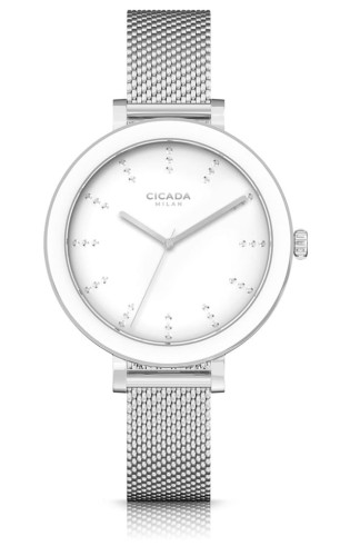 Zegarek CICADA VETRO GLASS Ceramico S36S06.W2 (S36S06W2)