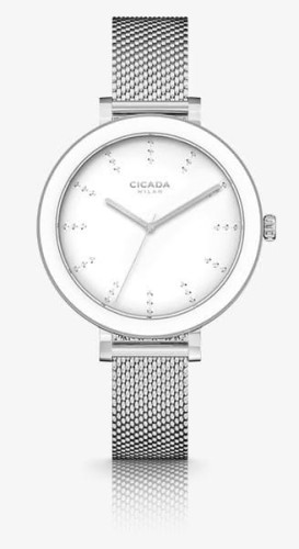 Zegarek CICADA VETRO GLASS Ceramico S36S06.W2 (S36S06W2)