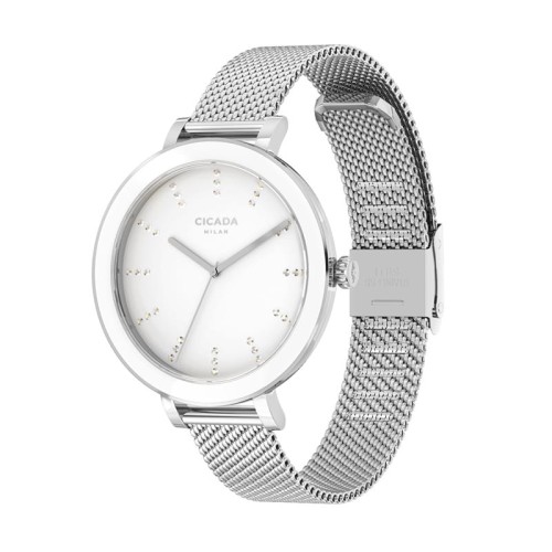 Zegarek CICADA VETRO GLASS Ceramico S36S06.W2 (S36S06W2)