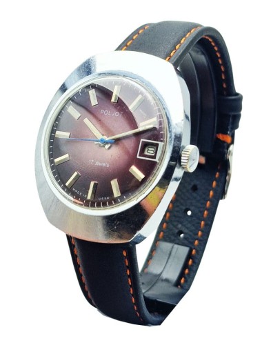 Poljot 17 Jewels Day-Date - unikatowy wzór tarczy!