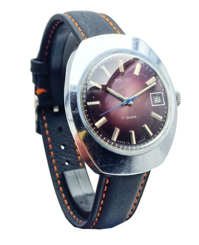Poljot 17 Jewels Day-Date - unikatowy wzór tarczy!