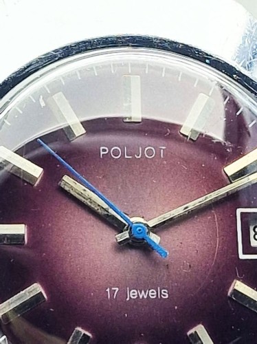 Poljot 17 Jewels Day-Date - unikatowy wzór tarczy!