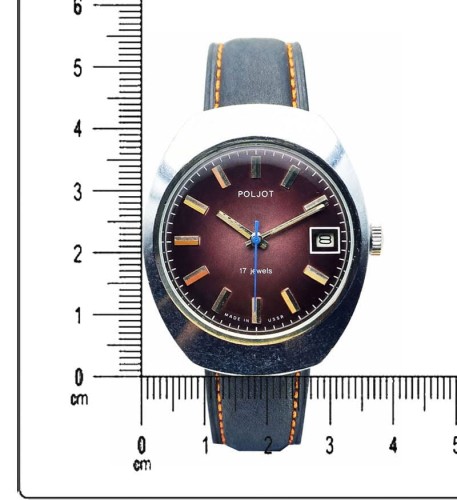 Poljot 17 Jewels Day-Date - unikatowy wzór tarczy!
