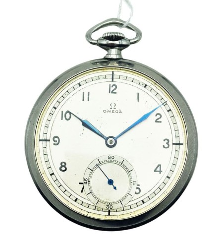 Kieszonkowa OMEGA 38.5L.T1 1939r. - Doskonały stan!