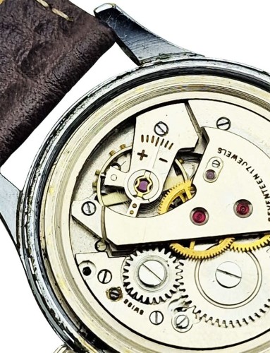 Piękna DOXA 17 JEWELS Cal. AS1187 - doskonały stan!