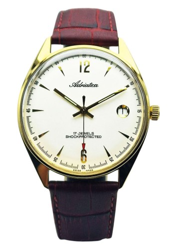 Piękna ADRIATICA 17 Jewels - jak nowa, komplet sklepowy!