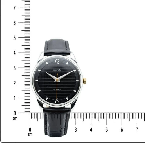 Raketa 21 Jewels Cal. 2609A lata 70. - doskonały stan!