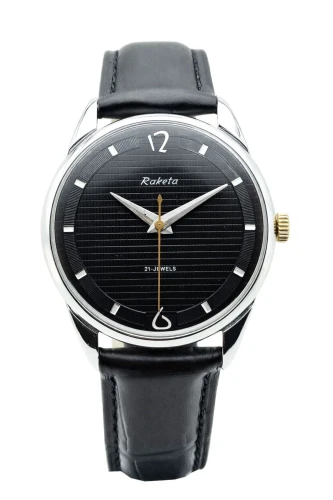 Raketa 21 Jewels Cal. 2609A lata 70. - doskonały stan!