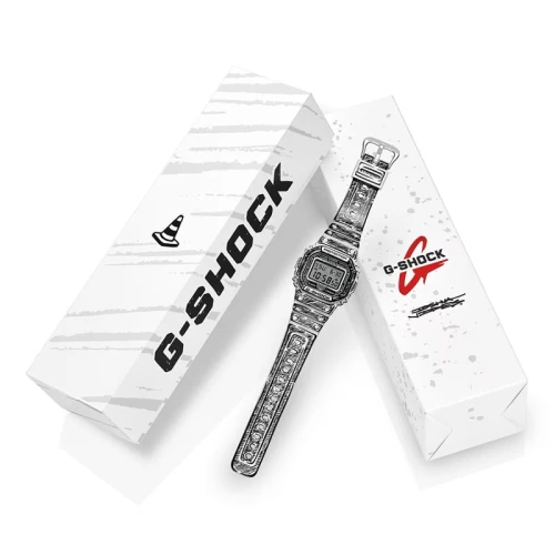 Zegarek Casio G-Shock Origin x Joshua Vides Special Edition DW-5600JV-7ER box