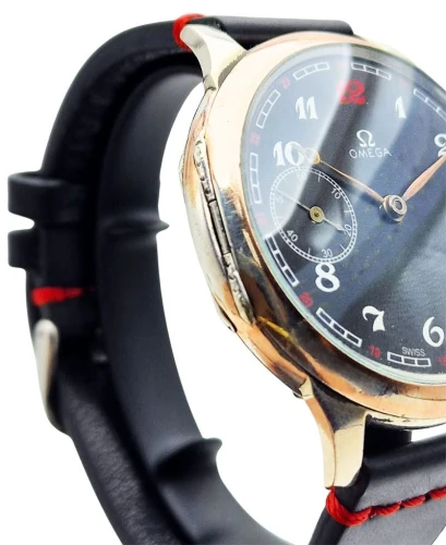 Srebrna 0.800 pasówka OMEGA Cal.35.5-T1 - doskonały stan!