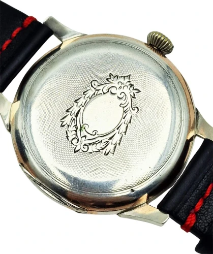 Srebrna 0.800 pasówka OMEGA Cal.35.5-T1 - doskonały stan!