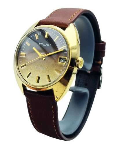 Kolekcjonerski zegarek Poljot grubo złocony stan dobry