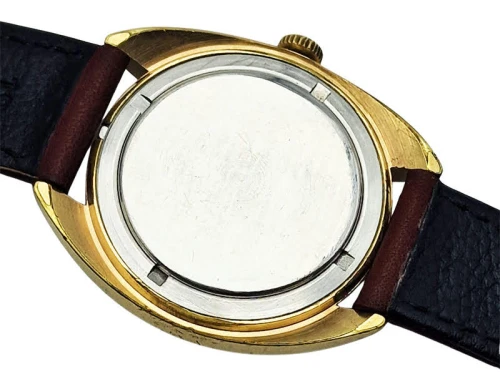 Stylowy zegarek męski na brązowym pasku skórzanym