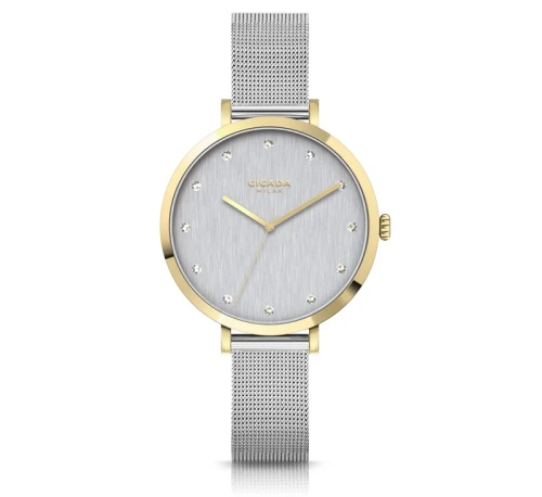 Zegarek Cicada Milan Bicolore Amazonite G34S04.S1 (G34S04S1)