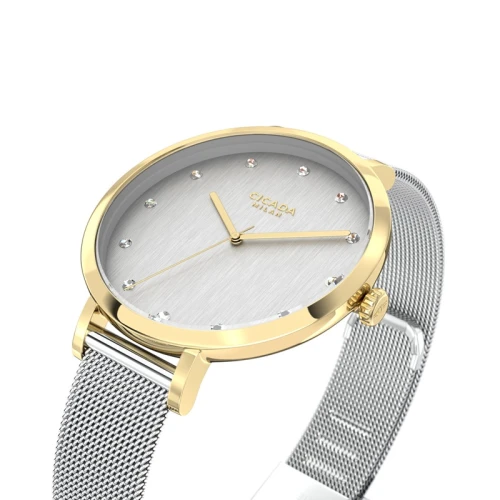 Zegarek Cicada Milan Bicolore Amazonite G34S04.S1 (G34S04S1)