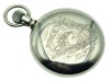 Waltham Pocket Watch 18s Model 1899 - koperta Silverode z lokomotywą!