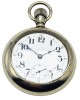Waltham Pocket Watch 18s Model 1899 - koperta Silverode z lokomotywą!