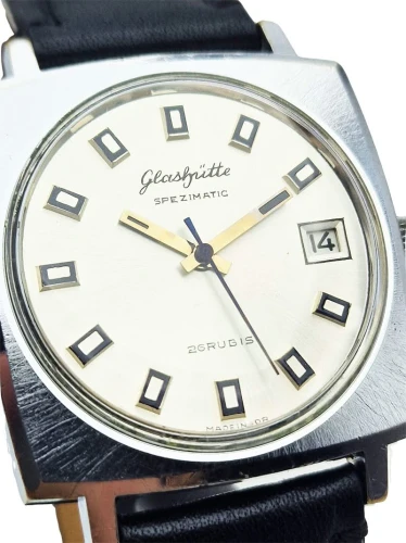 Glashütte Spezimatic 26 Rubis z lat 70. - idealny stan!