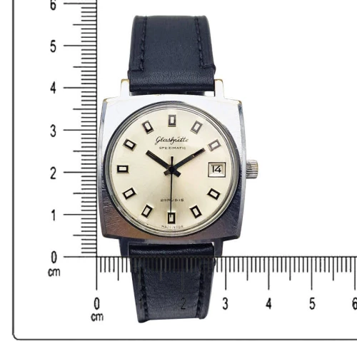 Glashütte Spezimatic 26 Rubis z lat 70. - idealny stan!