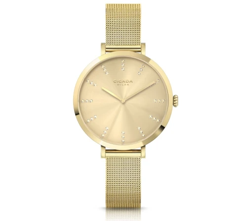 Zegarek Cicada Milan Oro Breccia G34G04.G2 (G34G04G2)