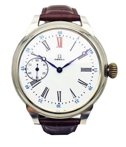 Omega Pasówka 52mm – luksusowy zegarek vintage, Kraków unikat