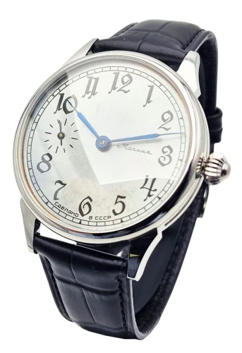 Zegarek pasówka Mołnia pozłacany detale retro