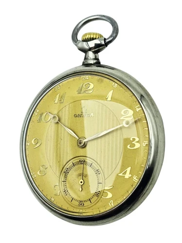 Kieszonkowa Omega 40.6L/S T2 15P z lat 20. XX wieku - doskonały stan!