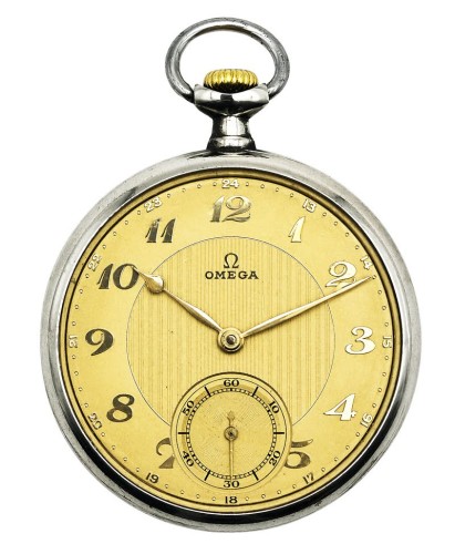 Kieszonkowa Omega 40.6L/S T2 15P z lat 20. XX wieku - doskonały stan!