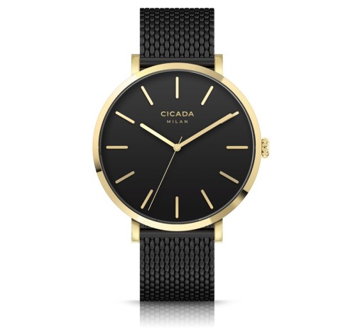 Zegarek Cicada Milan Nero Roma G41B10.BG (G41B10BG)