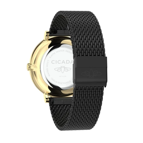 Zegarek Cicada Milan Nero Roma G41B10.BG (G41B10BG)