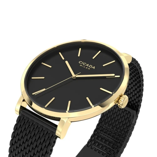 Zegarek Cicada Milan Nero Roma G41B10.BG (G41B10BG)