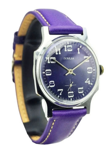 Zegarek Pobieda z lat 60. wymiary średnica 34mm