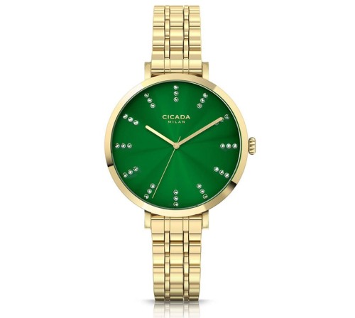 Zegarek Cicada Milan Senso Verde G34G1B.Z2 (G34G1BZ2)