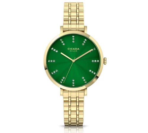 Zegarek Cicada Milan Senso Verde G34G1B.Z2 (G34G1BZ2)