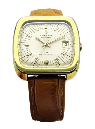 Unikatowa Certina T+C Town and Country Automatic 1971r.- idealny stan!