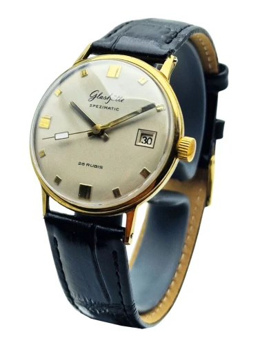 Pozłacany Glashütte Spezimatic GUB 75 - piękna renowacja!