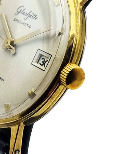 Pozłacany Glashütte Spezimatic GUB 75 - piękna renowacja!