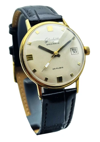 Pozłacany Glashütte Spezimatic GUB 75 - piękna renowacja!
