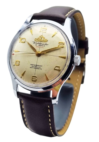 Zegarek Atlantic Worldmaster 37mm stan kolekcjonerski oryginał