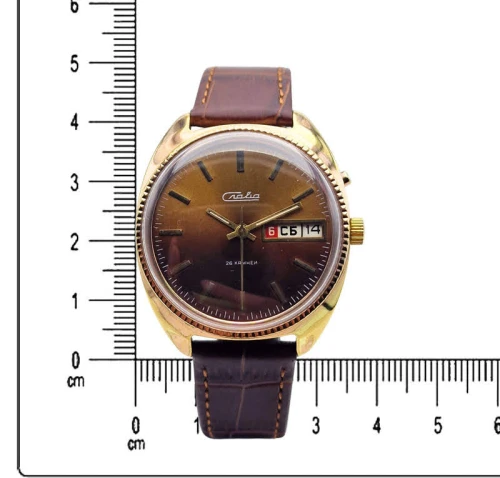 Zegarek Sława pozłacany – styl retro